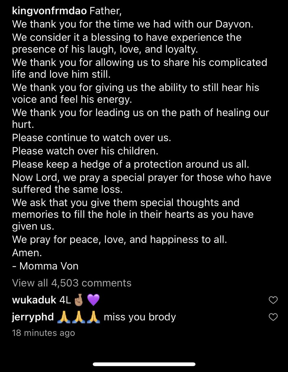 gangfr__otf's tweet photo. 🥺💙🕊 Momma Von typed this very well!!! 🙏🏽🙏🏽 …. #LLKV https://t.co/D5EZWeHnPe