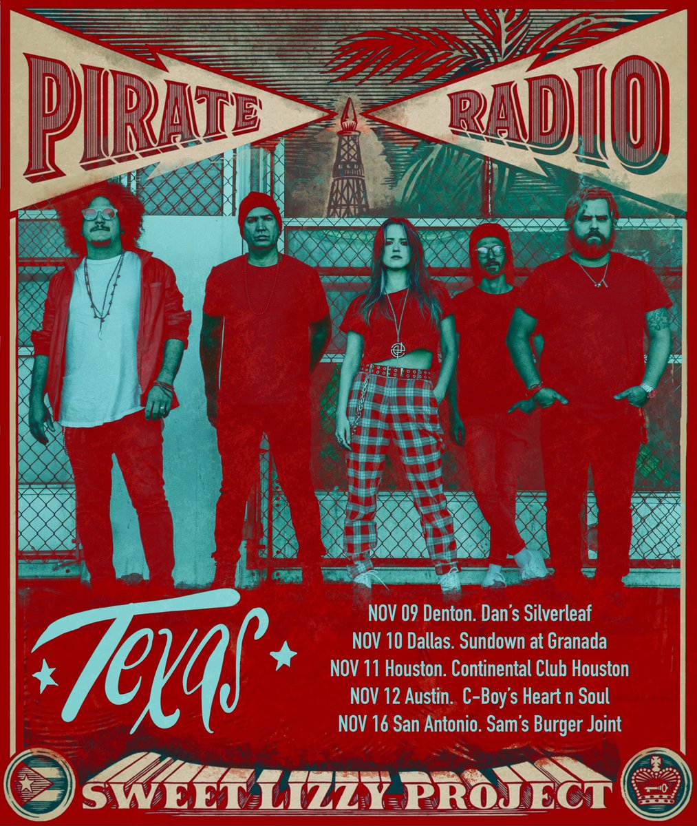 MavericksMusic's tweet photo. Our friends @SweetLizzyProj are headed south on their Texas tour starting next week!! ⭐️ Head to https://t.co/xvI4Oxship to get your tickets 🎟 @monomundorecs
#pirateradiotour #SweetLizzyProject #MonoMunoRecordings #ThirtyTigers https://t.co/IRCqemvDTo