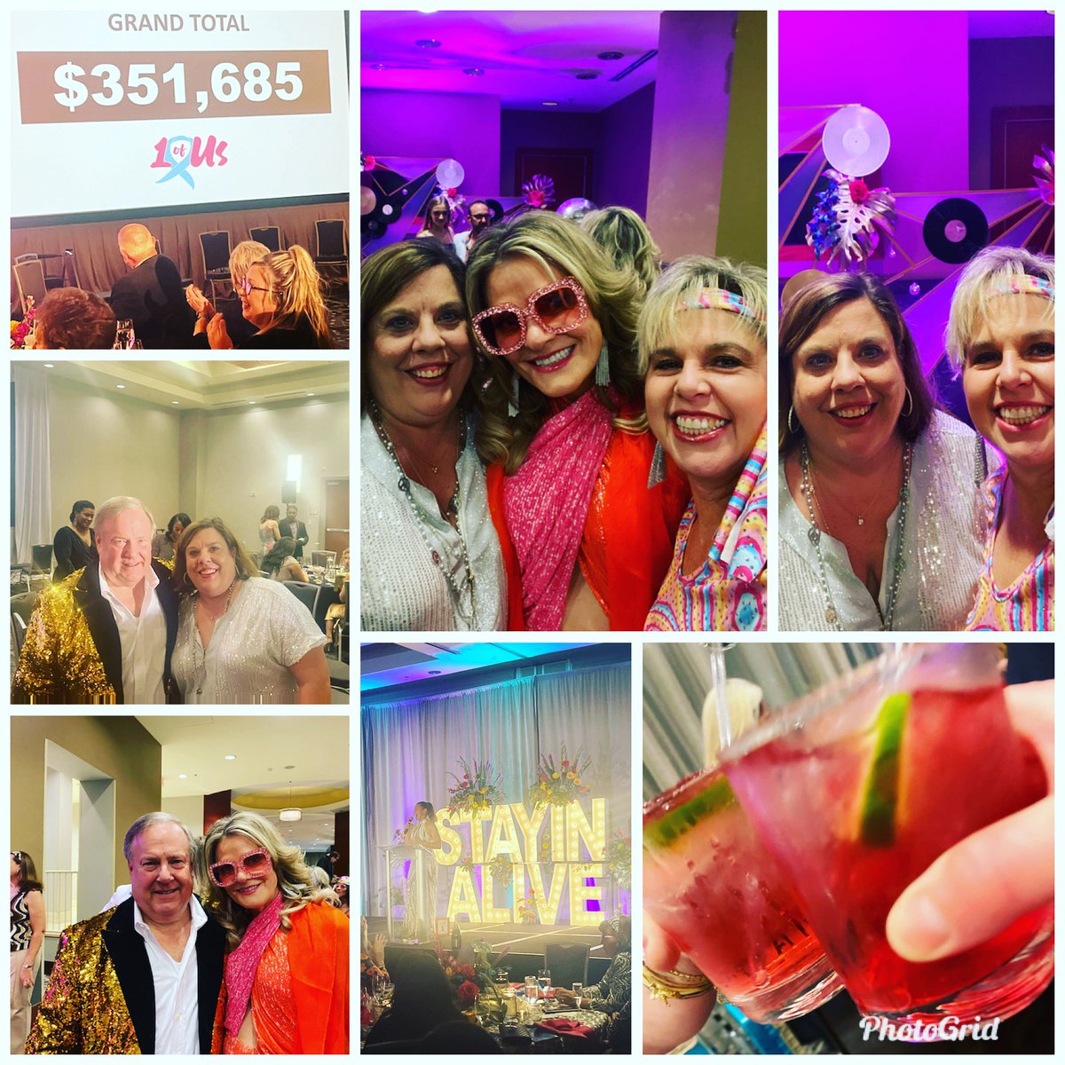 andimace's tweet photo. About last night…. The 11th Annual Pink Tie Affair raised over $350,000 for One of Us. I love being a part of a community that puts their heart and soul into helping others in need. @Fightfor1ofUs https://t.co/8bvAcq5q54