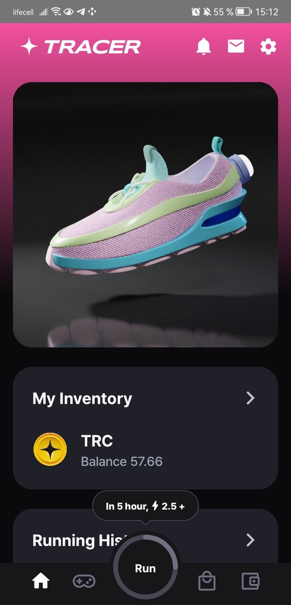 tanushalambre's tweet photo. 🍁✨Today going to the store with #TRACER brought me +5.01 #TRC and the opportunity to upgrade my shoe parts to LV.5 😎😎😎✨ #M2E #MoveAndEarn #NFT #TRACERM2E #TRACER_NFT #POLYGON @Official_Tracer #m2eAndroid #movetoearn #Move2Earn #dapp #Move2EarnAndroid #movetoearnAndroid #p2e https://t.co/VQ0ep9B9Pk