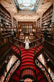 who would like to join me in the Portuguese bookstore that looks like a castle