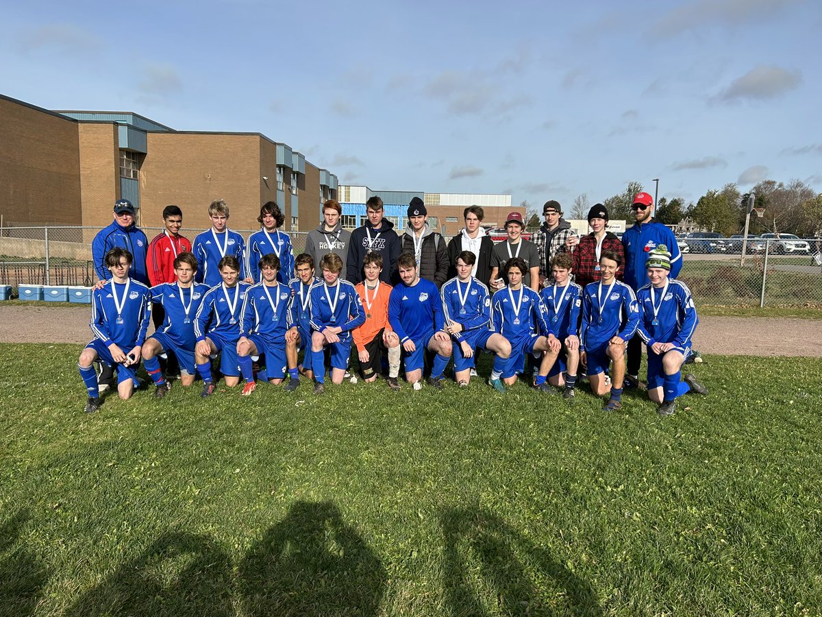 Bluefield defeated Westisle to win the Senior AAA Men’s Bronze at the 2022 PEISAA Grant Thornton Soccer Provincials at Terry Fox Complex.