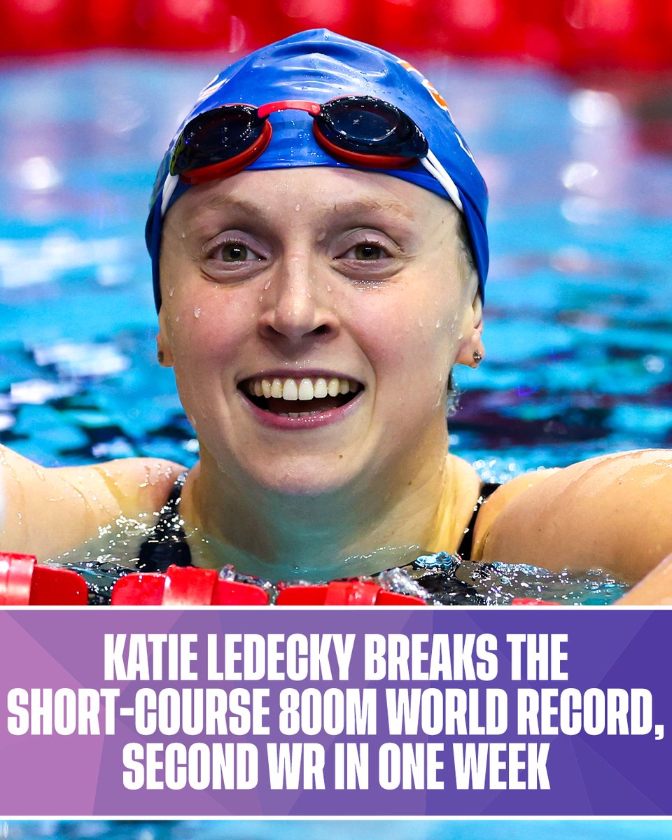 .@katieledecky CANNOT be stopped. 😤 #SWC2022