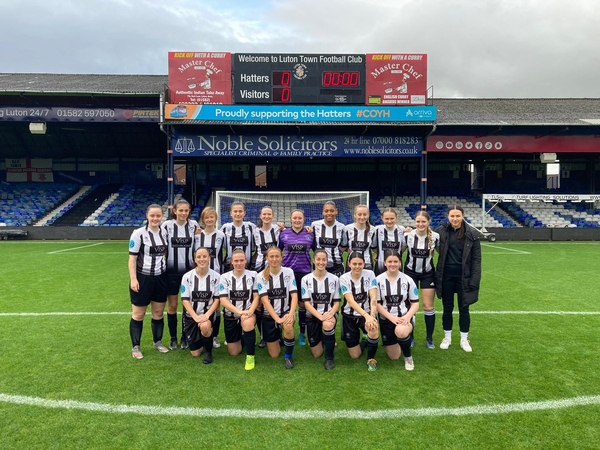 ColneyHLadies's tweet photo. CLUB STATEMENT: 

Only 4 league games into the season and we were buzzing to get our 5th ticked off as we faced top of the table Luton Town &amp; it was going to be a good one as the club confirmed Kenilworth Road as the venue. LT confirmed the game was on! We made the journey 1/4 https://t.co/jorDvK5RST