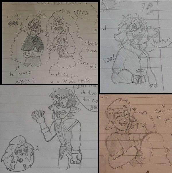 DrawingsRaeda's tweet photo. @NiixARTs I COULDNT CHOSE BETWEEN THEM, so i just 'collage' them together 💗🙀😊, also, am i the only person who still draws on paper😭😭😭, PLEASE DONT STEALY ART🙏🙏🙏🙏, at least give credits https://t.co/pxZlGqNtFc