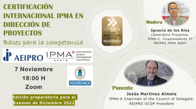 Exam Preparation Course Registered IPMA tweet media