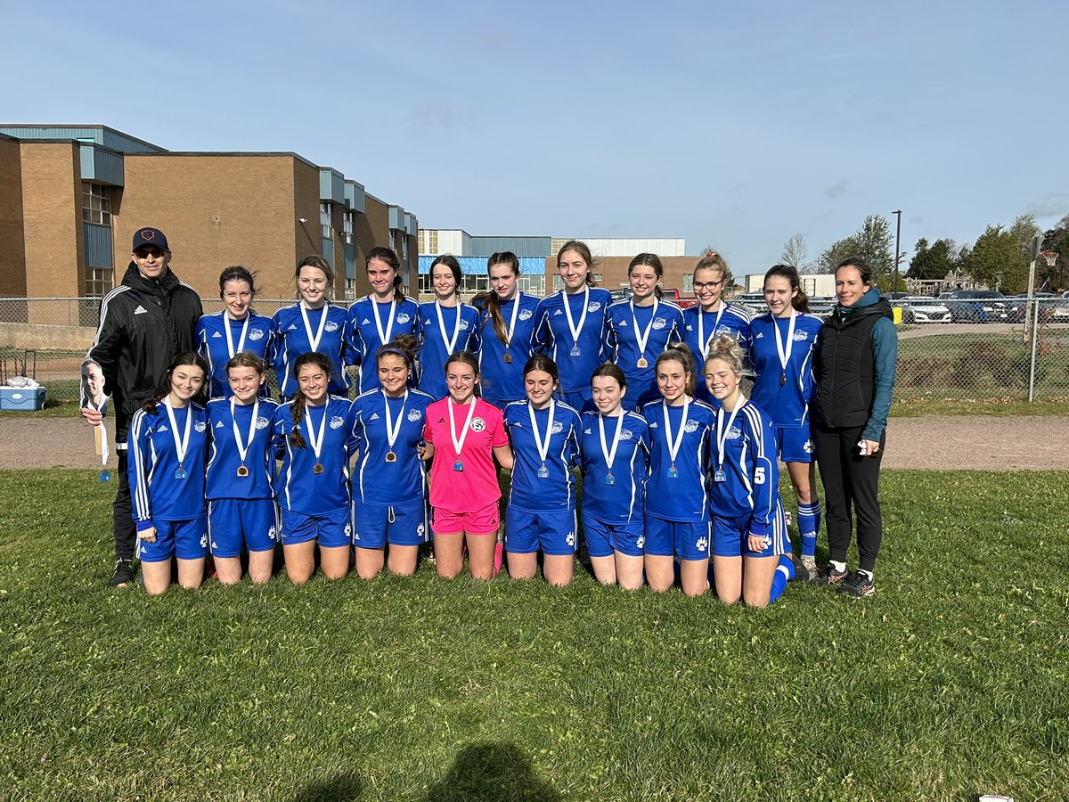Bluefield defeated Westisle to win the Senior AAA Women’s Bronze at the 2022 PEISAA Grant Thornton Soccer Provincials at Terry Fox Complex.