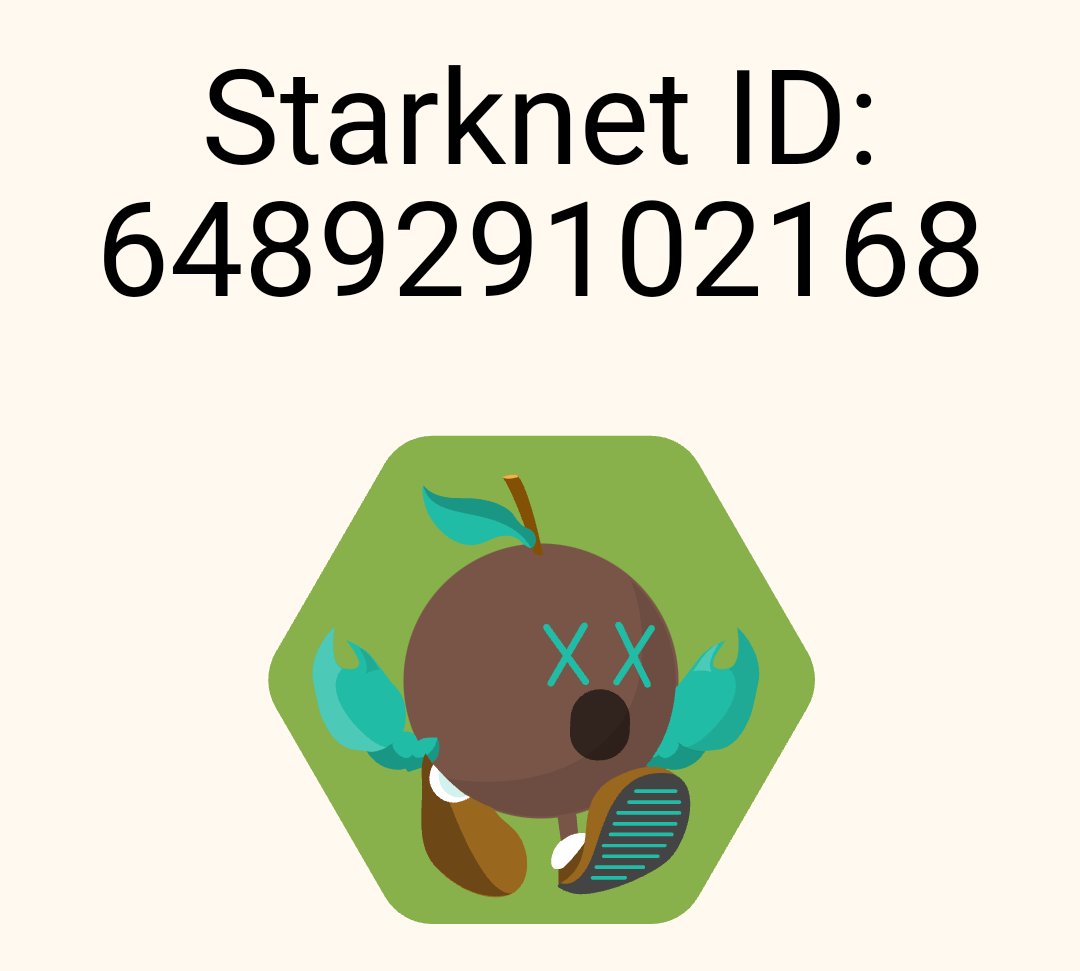Abhishek (@elonmuskape) on Twitter photo I claimed my ".stark" domain name on <a href="/Starknet_id/">Starknet.id</a>
Claim yours before it's too late for a big surprise 👀 ...
#StarkNet #StarknetIdOdyssey I claimed my ".stark" domain name on <a href="/Starknet_id/">Starknet.id</a>
Claim yours before it's too late for a big surprise 👀 ...
#StarkNet #StarknetIdOdyssey