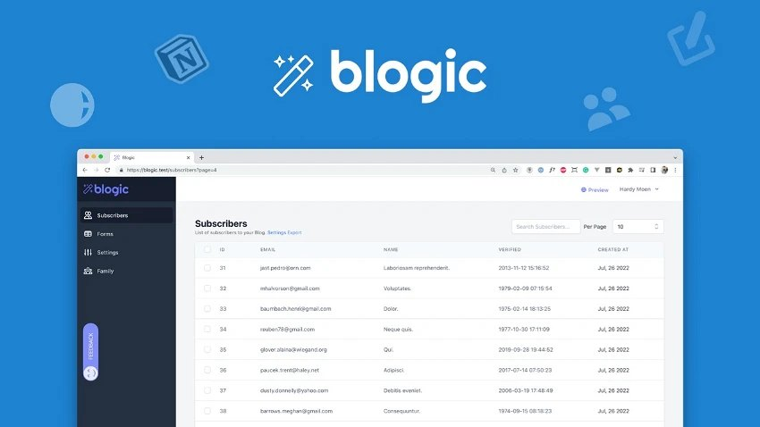 PANIhq's tweet image. 𝗜𝗻𝘁𝗲𝗿𝗲𝘀𝘁𝗶𝗻𝗴 𝗯𝘂𝘁 𝘃𝗲𝗿𝘆 𝘀𝗶𝗺𝗽𝗹𝗲
Blogic - No-Code Blog Builder for Notion Users
Buy👉 l.groww.one/as-blogic
#Blogic #WordPress, #Ghost, #QuickBlog
#Webflow #Silex #Bootstrap #Pingendo #Weebly
#Itd #saasItd #Buniesssoftware #softwaredeals #panideals #paniworks