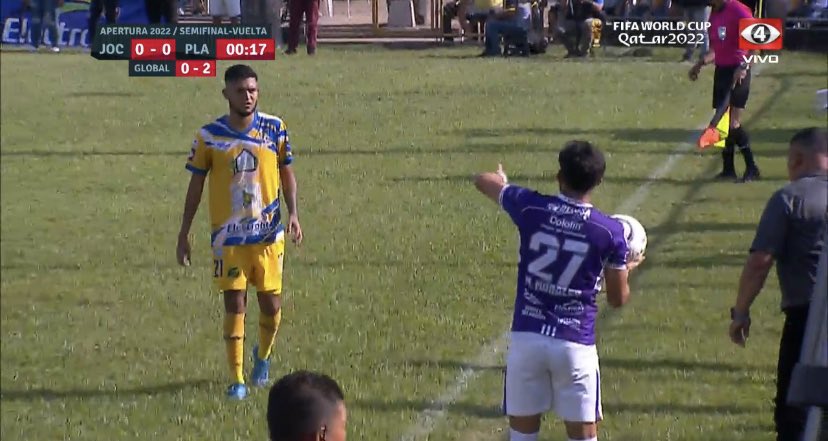 DC4TCS's tweet photo. ⚽️🗣 Comenzó el partido en el Tierra de Fuego 🏟🔥

🔥Jocoro FC. 🆚 CD. Platense 🐓 

#LMFSemifinales⚽️🇸🇻 #Apertura2022🏆

🛑 En vivo por @Canal4TCS 📺 y TCSGo 📲 https://t.co/UZcI3h09OQ