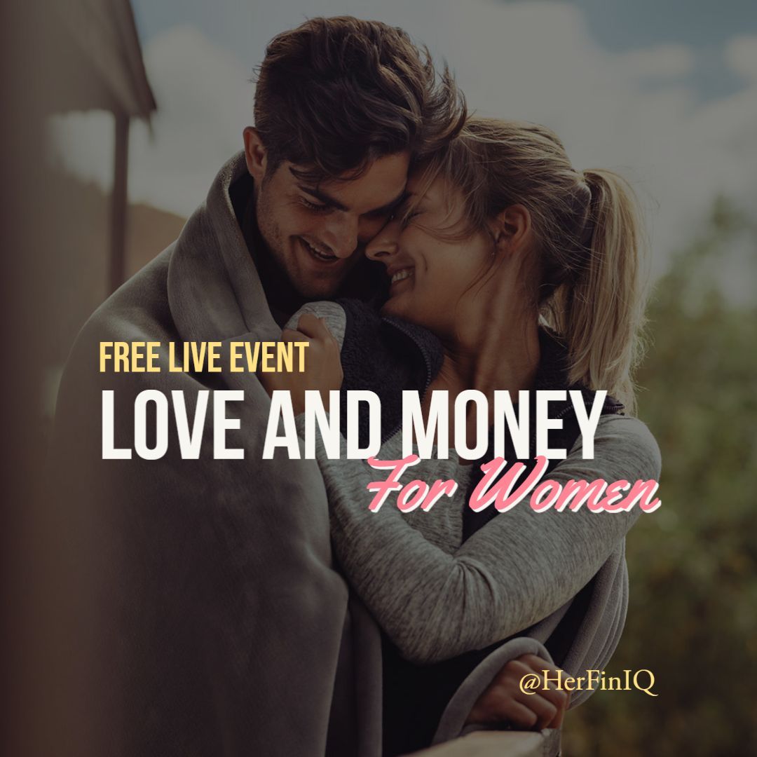 FinIQTrading's tweet photo. 👩 Ladies, don't get blindsided by love ❤
In this FREE event, you'll learn the financial questions to ask a romantic interest, how to ask them and how to protect yourself financially.

LOVE &amp; MONEY | Zoom
Wednesday | Nov 16th | 12 pm EST

Register here: https://t.co/2IkBaEHkwD https://t.co/W5EvoHvfGy