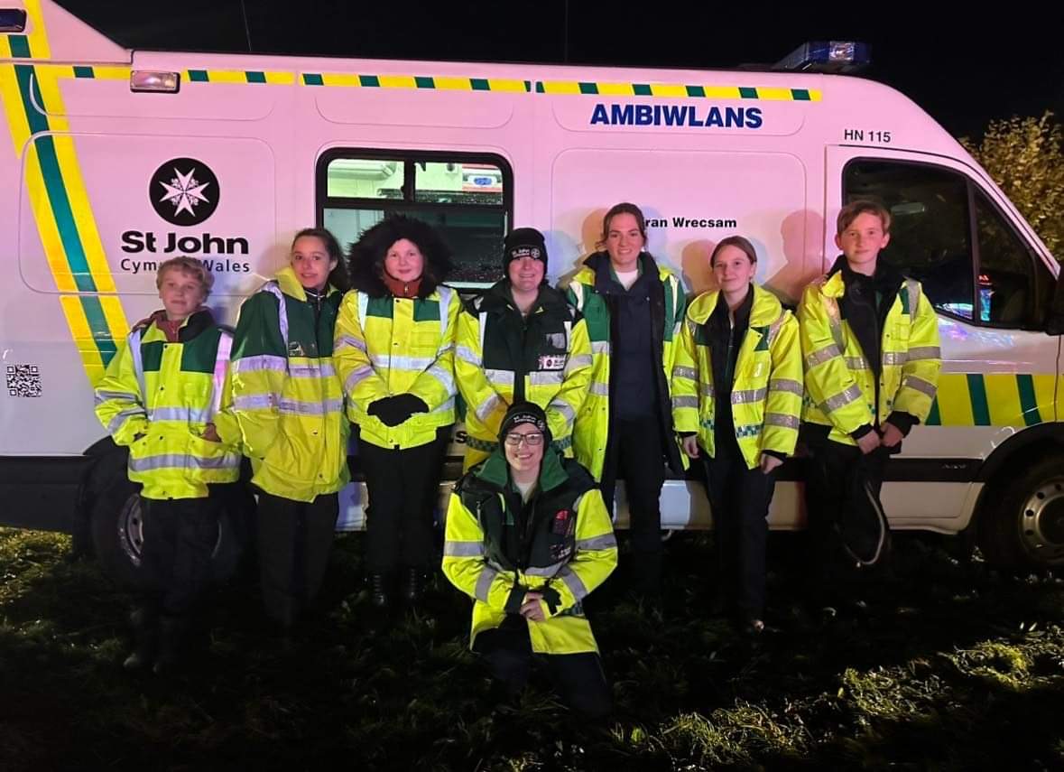St John Ambulance Cymru Wrexham tweet media