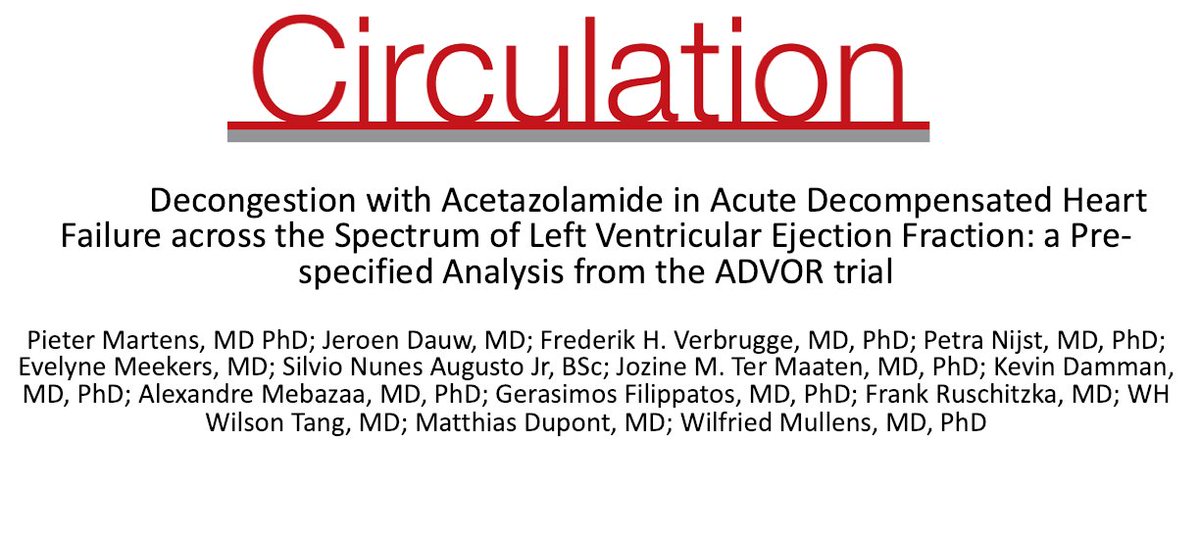 Further reading @ ahajournals.org/doi/10.1161/CI… (5/5) @WilsonTangMD @EvelyneMeekers @petra_nijst @JeroenDauw @kevin_damman @AlexMebazaa @MarcoMetra @Filippatos @robmentz @jozinetm @Uhasselt @futurehealthzol @KCETrials @HanCardiomd