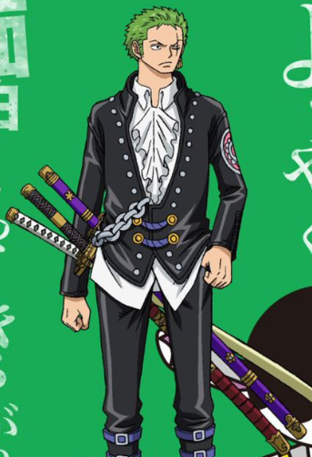 zoro fact: the drip goes crazy