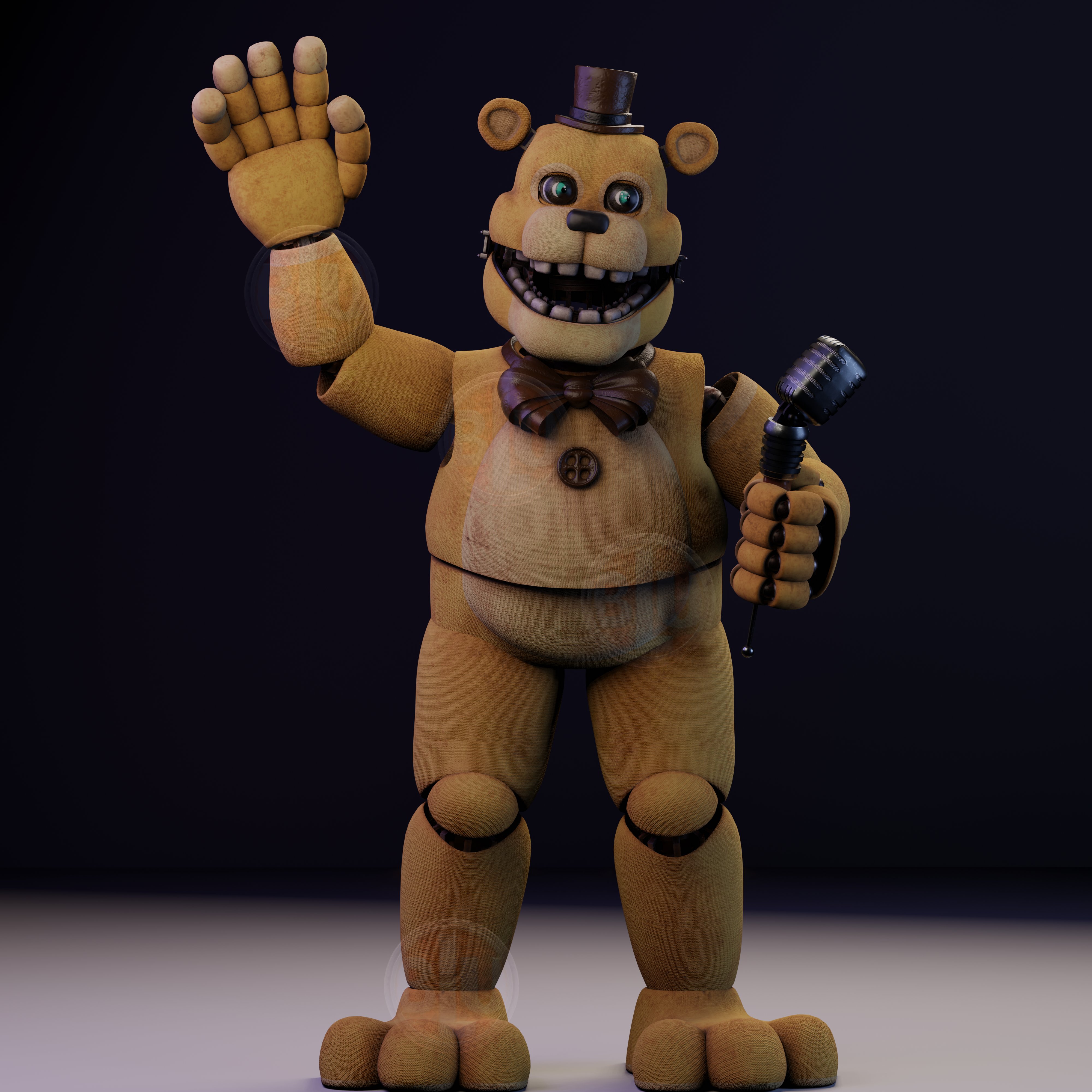 BLU on X: Fredbear #fnaf #fnaf4 #fnaf3 #fredbear   / X