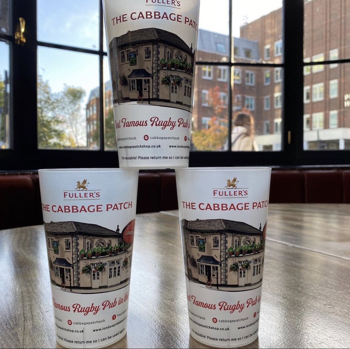 Great day working at the <a href="/CabbagePatchPub/">The Cabbage Patch</a> @Fullers Thanks to Stuart and the team for making me welcome. Also got to see the new reusable cups in action. #choosetoreuse #lifeistoogoodtowaste #sustainability #ourplanet