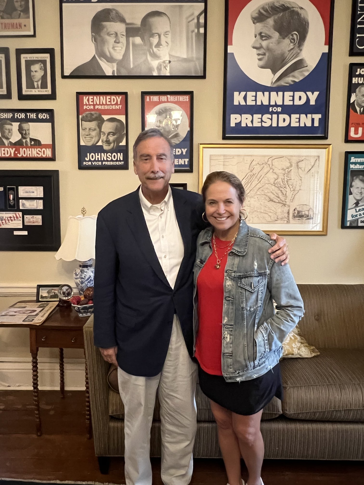 Larry Sabato on Twitter "Thanks to Katie Couric for a wonderful visit