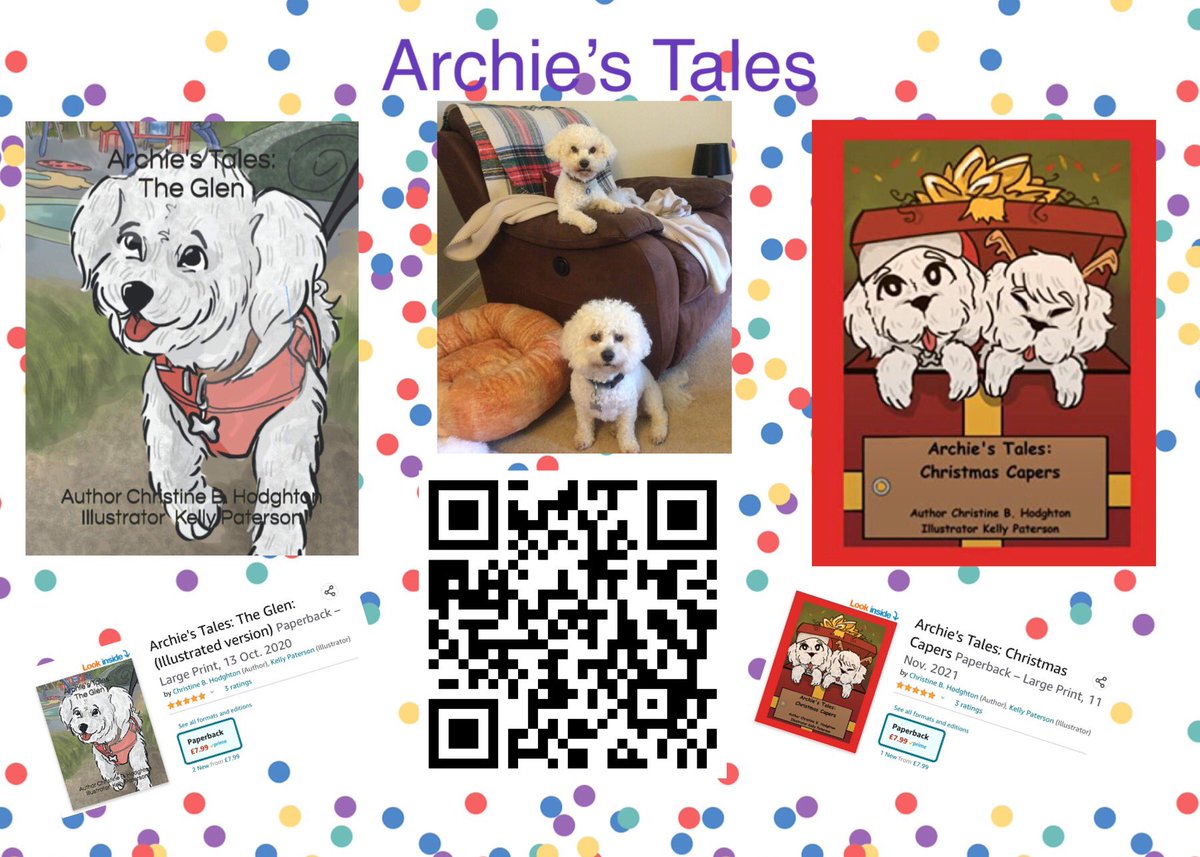 I have self-published some of my children’s rhyming books. I’ve yet to approach publishers. I would really love it very nice people out there would share my post and like my Facebook page (QR code). Many thanks! 😊 #Iamwriting #WritingCommunity #ChildrensBooks
