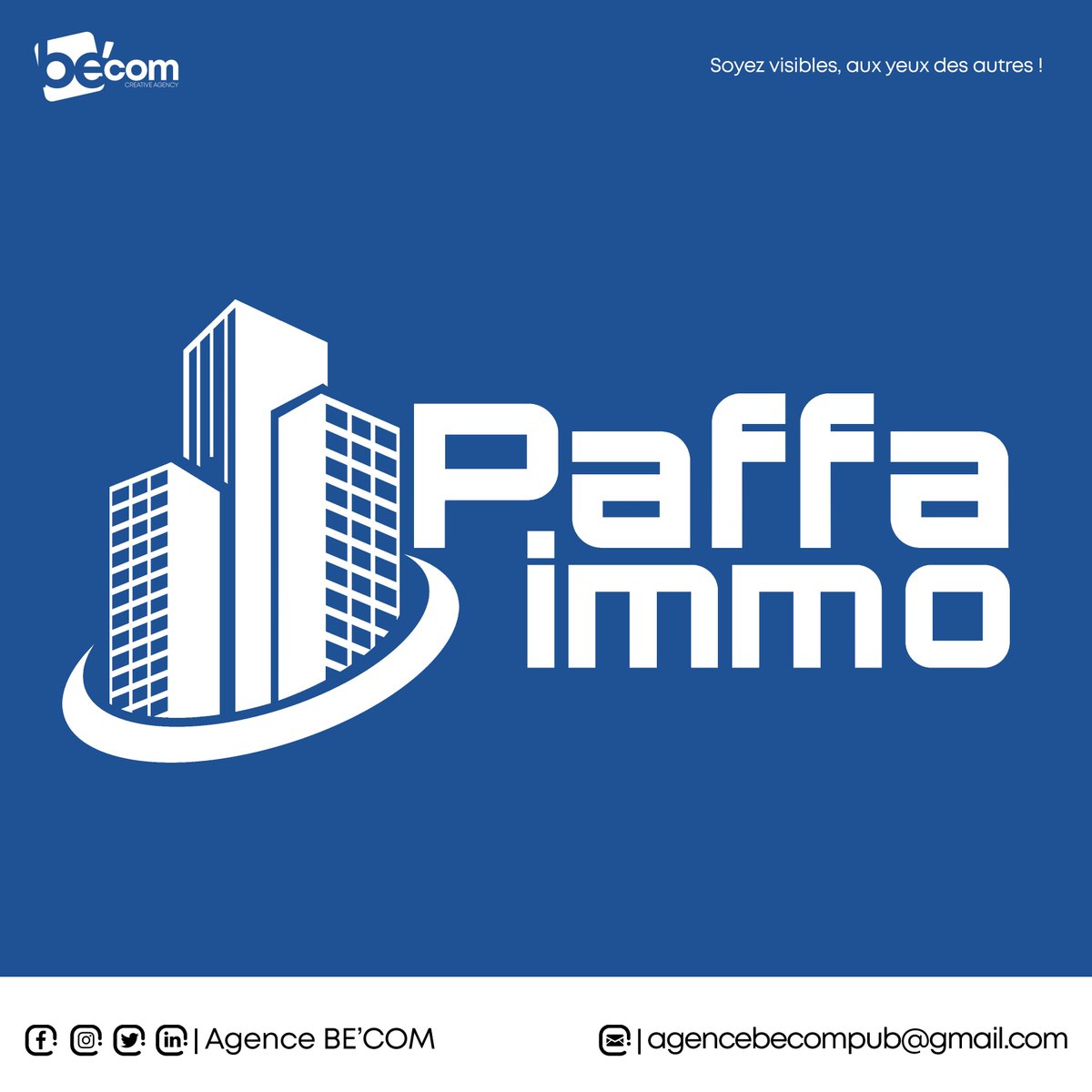 agencebecompub's tweet photo. 𝗖𝗼𝗻𝗰𝗲𝗽𝘁𝗶𝗼𝗻 𝗱𝗲 𝗹𝗼𝗴𝗼 𝗽𝗼𝘂𝗿 l'agence immobilier 𝗣𝗮𝗳𝗳𝗮 𝗜𝗺𝗺𝗼
Merci pour la confiance !
#logodesigns #Marque #visuel #design #Logo #innovation #BEcom #logodesigner #AgenceCreative #creative #creativity #brand #marketingagency #branding #Package #packaging https://t.co/AtqSmAA0G3