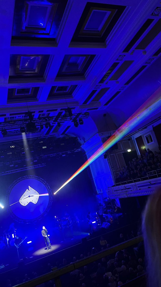 #aussiefloyd Newcastle City Hall. Absolutely clinical show as usual.