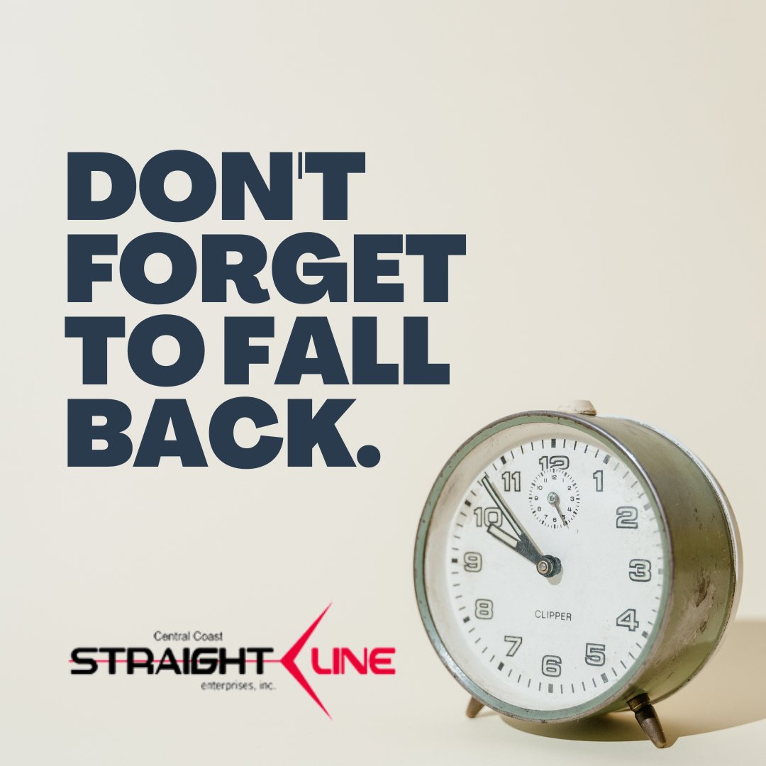 HeatingLine's tweet image. Just one more reminder to set your clocks back at home as Daylight Savings Time comes to an end. ⏰🔙

#DaylightSavings #TurnBackTheClocks #FallBack2022