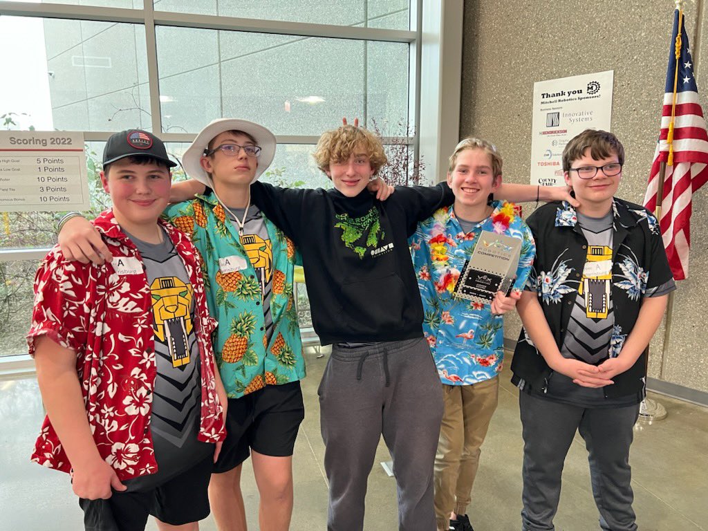 tigerroboticssd's tweet photo. Tiger robotics attended the Mitchel VRC event this weekend. It was the first event of the season for 3 of our 4 Varsity teams. In true Tiger Robotics fashion they knocked it out of the park. We brought home champions, skills champ, judges, and sportsmanship awards https://t.co/stT5kA9YAC