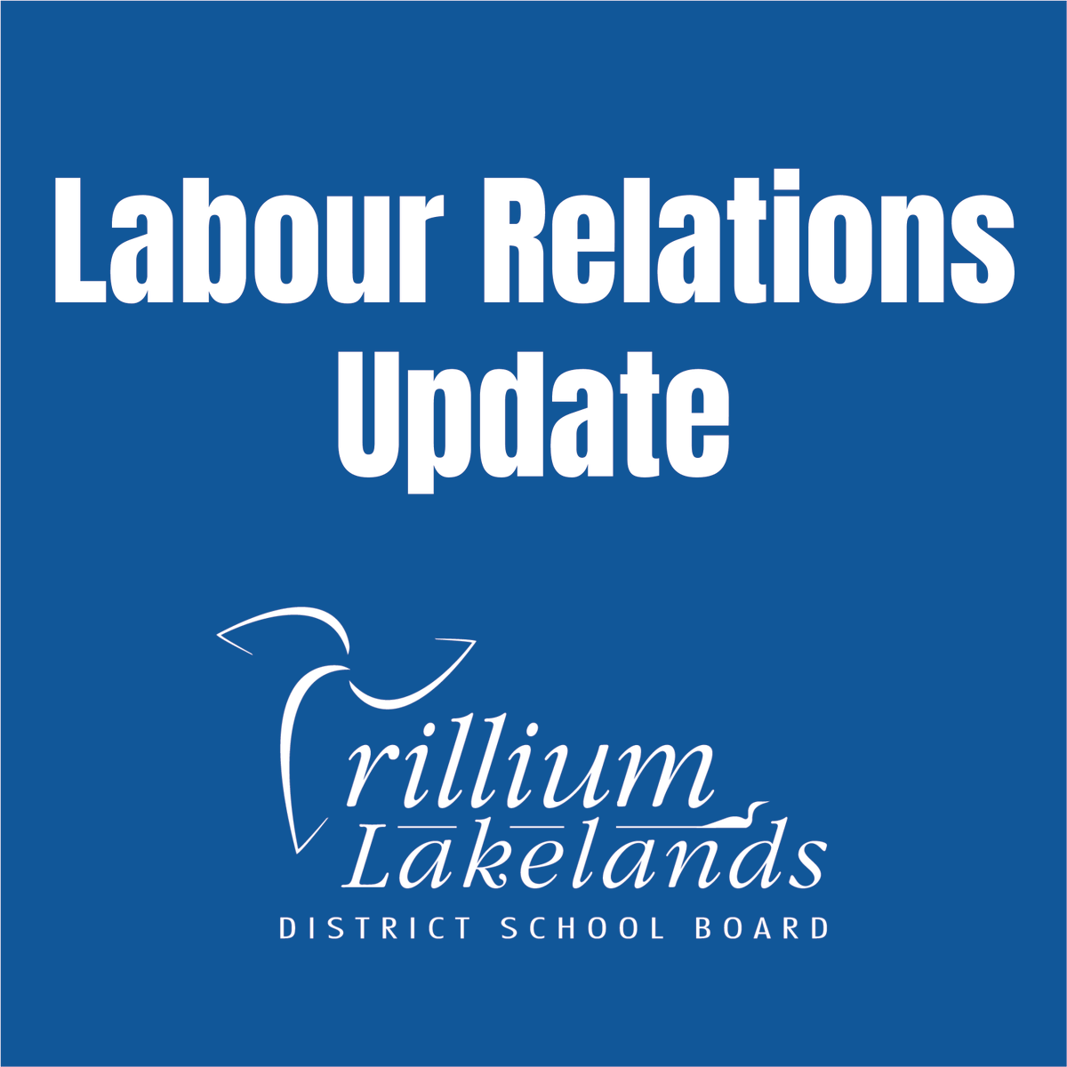 As a result of the ongoing labour action between the government of Ontario and CUPE, members will continue to be in a strike action across the province until further notice. 

TLDSB school buildings and Board sites will be closed to students.

Learn more: tldsb.ca/labour-update/