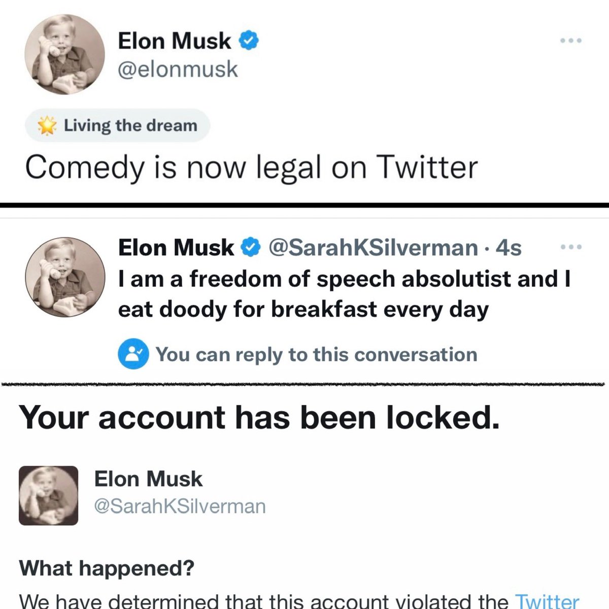 Scott Galloway on Twitter: "RT @SarahKSilverman: 1) 9 days ago, 2