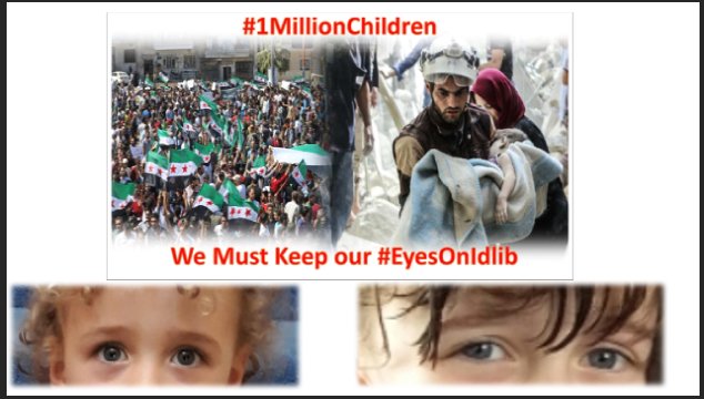grannies4equal's tweet photo. #EyesOnIdlib
#StopBombingIdlib
#OneMillionChildren
#StandwithChildrenofSyria https://t.co/AYf8gt8l4L