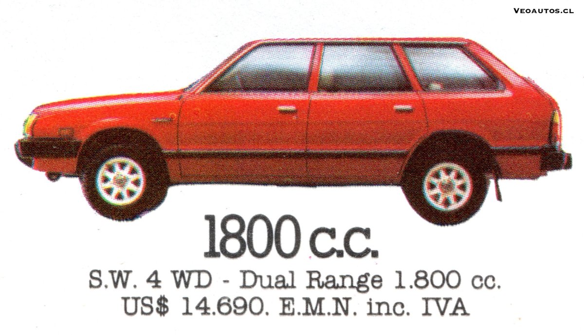 VeoAutos's tweet photo. Subaru Leone ll Publicidad Chile Junio 1981. Precio base época $491.010
 
+ Info Link https://t.co/2EPBe5Tc6d

#subaruleone #leonell #leonestation #subaru4wd @subaru_es @addict_car @thecarfactoids @RiveraNotario @Subaru_Chile https://t.co/l73tEu5FMX