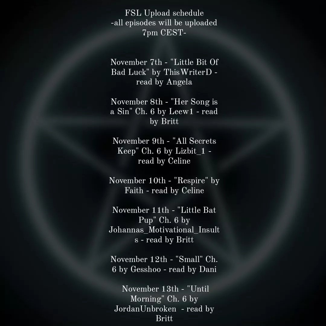 FtSalemLibrary's tweet photo. Week 6 schedule 💞🥳🥰
#fortsalemlibrary #Switches #motherlandfortsalem #SaveMotherlandFortSalem #talder #Raylla #nictalder https://t.co/ENoudlhZK1