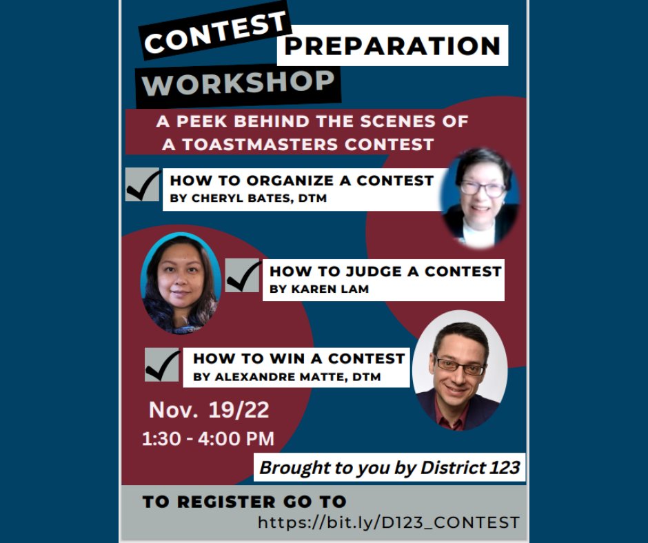 District 123 Toastmasters tweet media