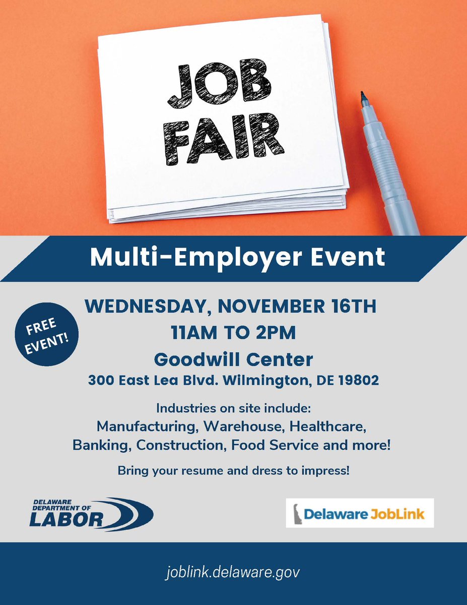 Job Fair this November