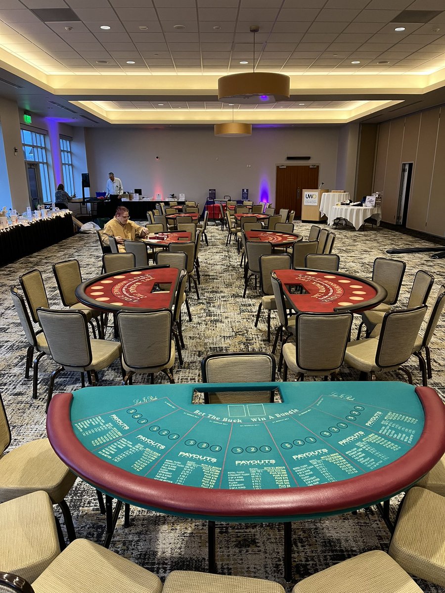 blahnik_llc's tweet photo. Amazing evening!  BLAHNIK,LLC provide the consultation and support to help Like A Prayer Foundation, Inc host their first Oshkosh Casino Royale casino night at the Culver Family Welcome Center, Oshkosh. https://t.co/EqdrzkmuOT