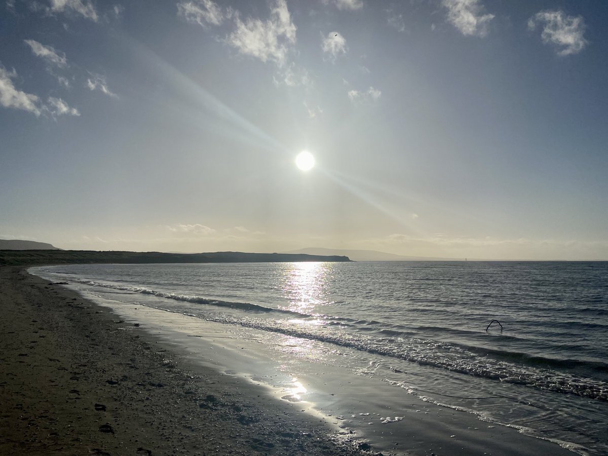 Sunshine between the showers #November2022 #Rossespoint #LoveSligo #WildAtlanticWay ⁦@WAWHour⁩ ⁦@wawsligo⁩ #dogsoftwitter #whitegermanshepherd