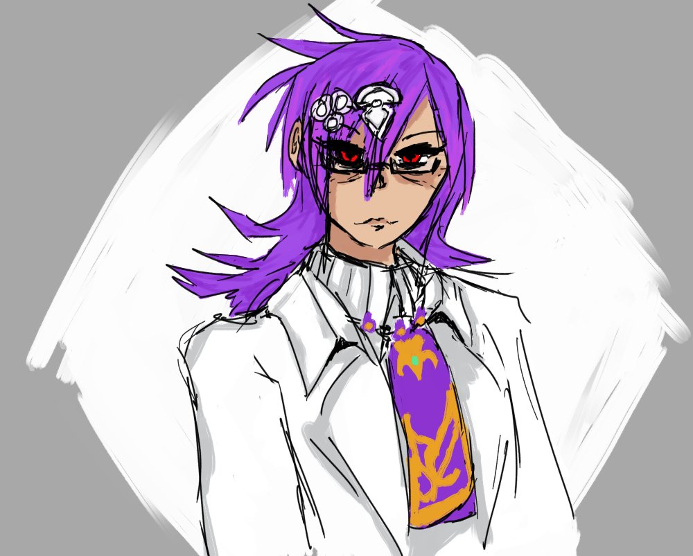 of course you have purple hair and hubris 🙄 #ffxivart #aulusmalasina
