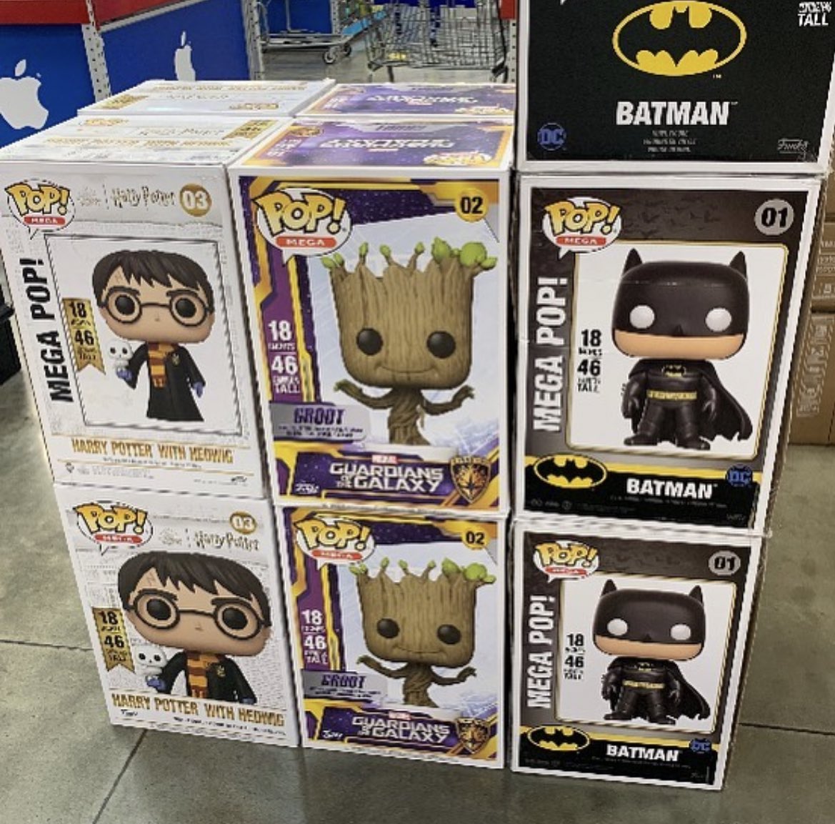 Funko POP News ! on X: 18” Funko POPs! Now landing at Sams Club