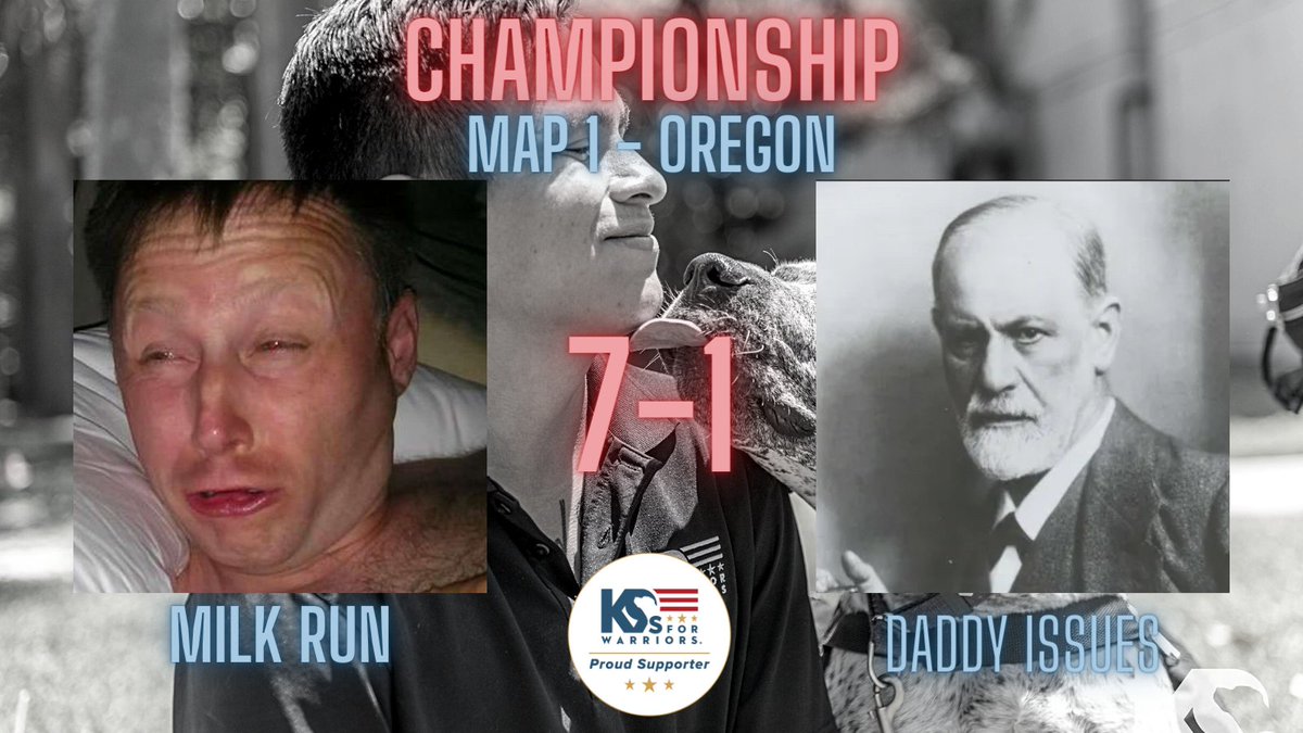 TheContentStack's tweet image. Milk Run takes Oregon in 7-1 Fashion and sit one map away from the championship!