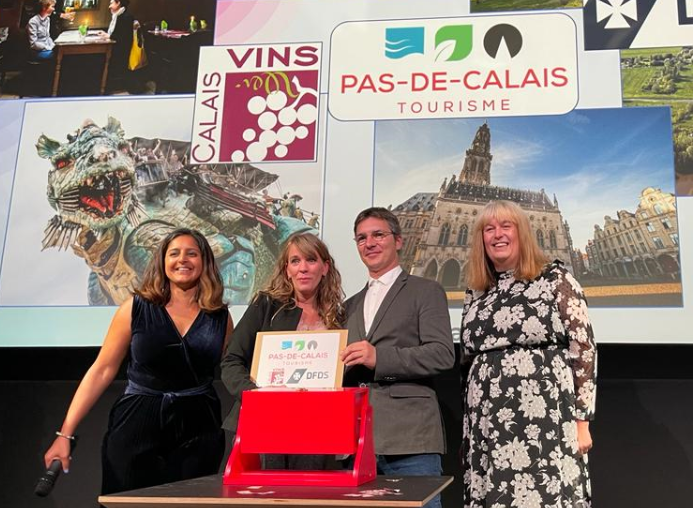 Here is the winner of the Pas-de-calais Tourisme <a href="/cdt62/">PasdeCalais Tourisme</a> raffle prize, congratulations! #BGTWAwards2022