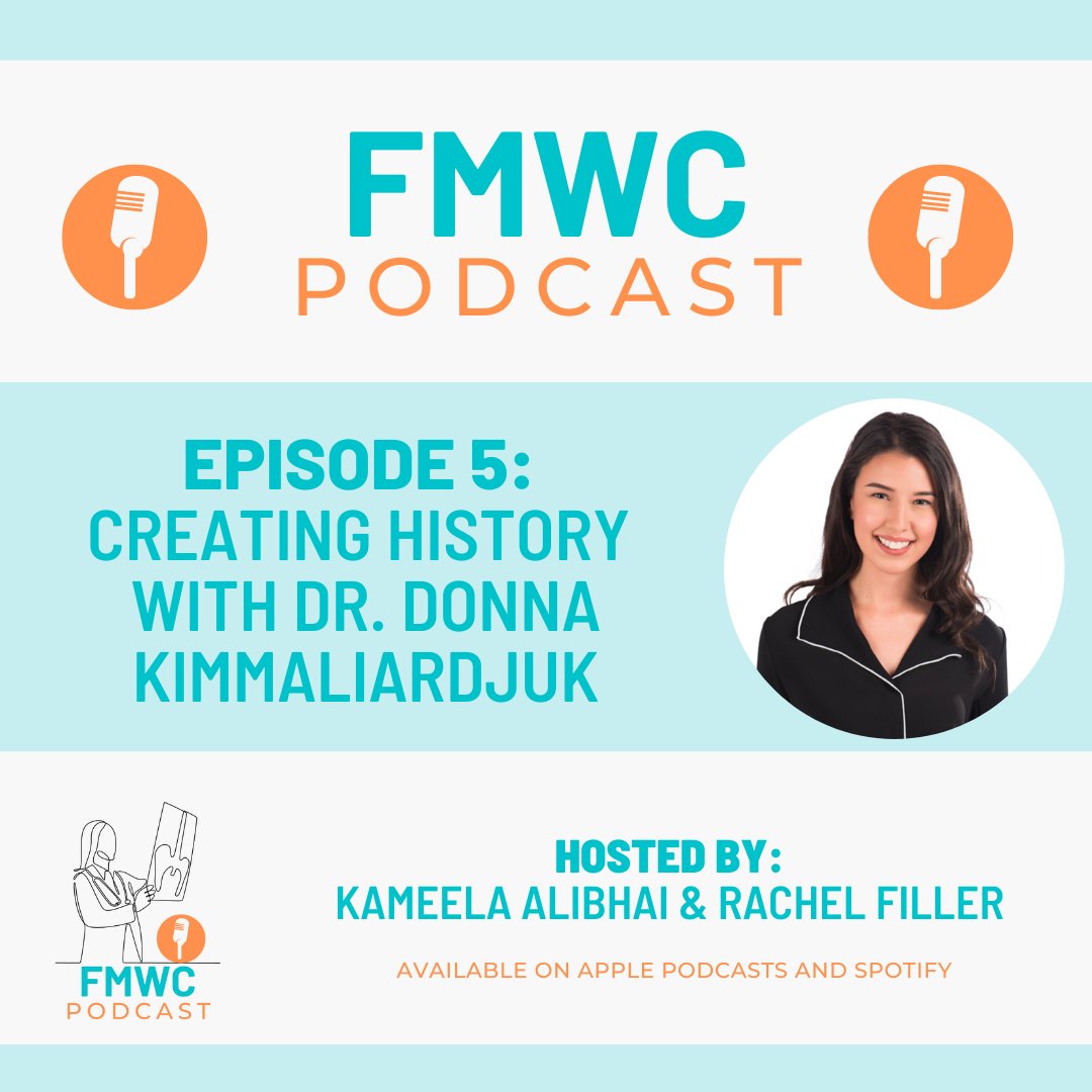 🎙️EPISODE 5: 

To celebrate #InternationalInuitDay,
<a href="/KameelaAlibhai9/">Kameela Alibhai</a> &amp; <a href="/rachelfiller4/">Rachel Filler</a> chat w/ <a href="/DKimmaliardjuk/">Donna May Kimmaliardjuk</a> of @EasternHealthNL (1st #Inuk🫀surgeon in 🇨🇦) about her calling to surgery &amp; her lived experiences as an #Inuk woman in medicine  

🔗on Spotify &amp; Apple Podcasts