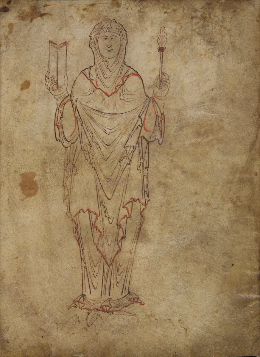 The Consolation of Philosophy for Twitter.... O.3.7; Boethius, De consolatione philosophiae with commentary; 10th century; Canterbury, St Augustine's Abbey; f.1r @TrinCollLibCam mss-cat.trin.cam.ac.uk/manuscripts/uv…