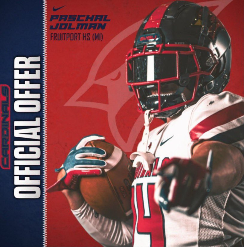 PaschalJ34's tweet photo. After a great call with @CoachLaca I am blessed to say I have received my second division 2 offer from @svsu_football!! https://t.co/FIznSHaDEW