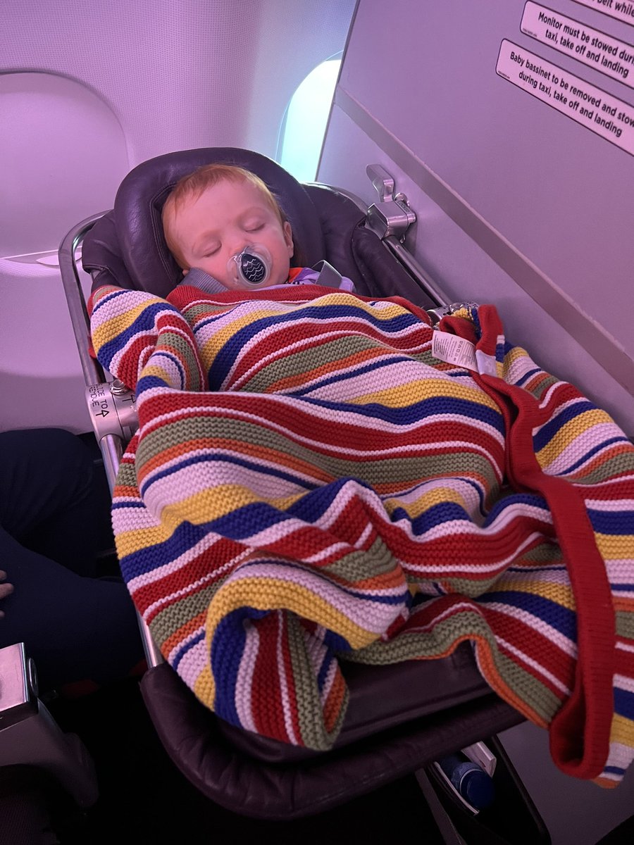 Really impressed with the bassinet on our <a href="/VirginAtlantic/">virginatlantic</a> flight - Thank you 🙏🏻 #bassinet <a href="/KimJobsonPhoto/">Kim Jobson-Bird</a> <a href="/richardbranson/">Richard Branson</a>