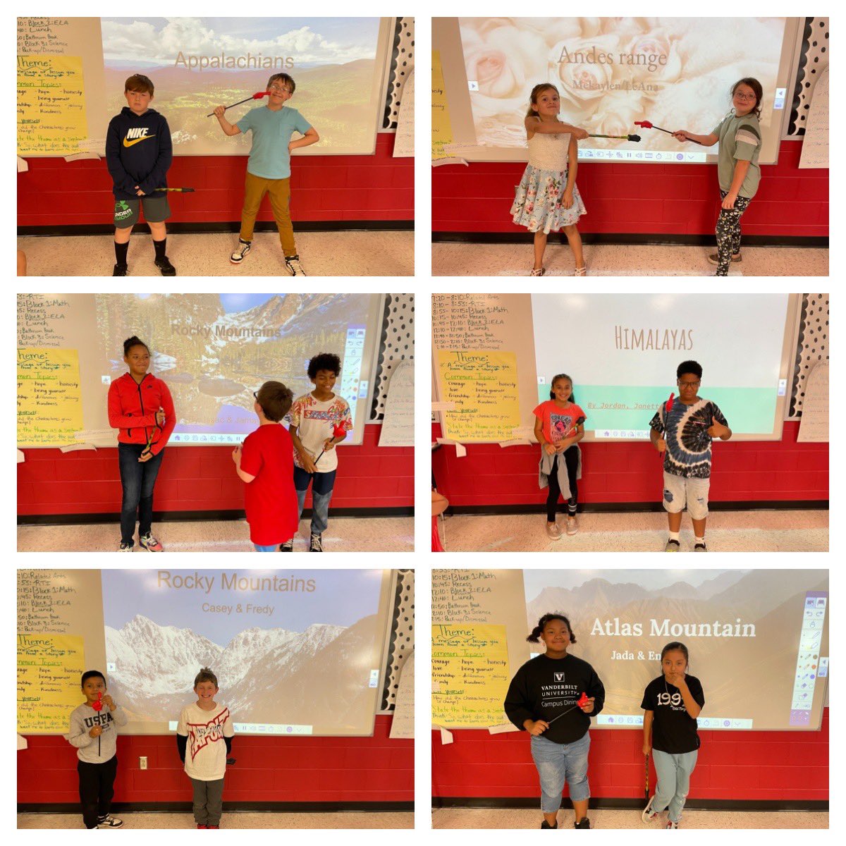 My 4th graders made me extremely proud this past week! They created some amazing slideshows about a mountain range of their choice. We all learned new things &amp; were impressed by each other’s creativity! 🏔  <a href="/jmann_edu/">John Mann</a> <a href="/KathTeacher195/">Katherine Morgan</a> <a href="/wade_cara/">get back to class</a> #SumnerAchieves