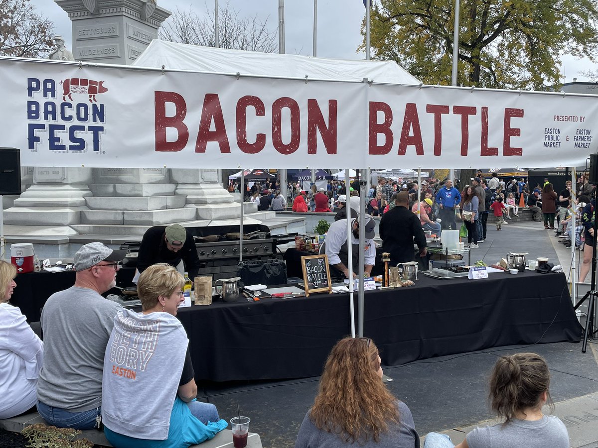 Another successful #PABaconFest is in the books. Thank you to all of the bacon lovers who joined us yesterday and today. We hope you had a blast. Special thanks to all of our event sponsors, vendors, and volunteers. We will post more thank yous in the coming week.