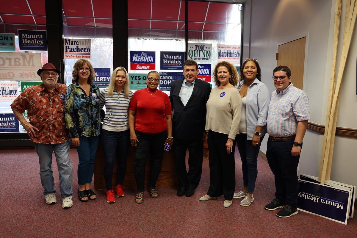 reelectdoherty's tweet image. Thank you to @MayorDriscoll and former Congressman @joekennedy for kicking off today’s canvass! 

Thanks to so many supporters for coming out and knocking doors.

2 more days!