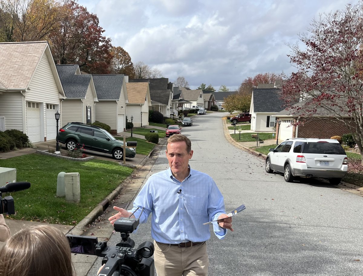 Always great to knock on doors and take our message directly to voters! As your next US Senator, I will work to get our economy back on track by stopping the out-of-control spending.