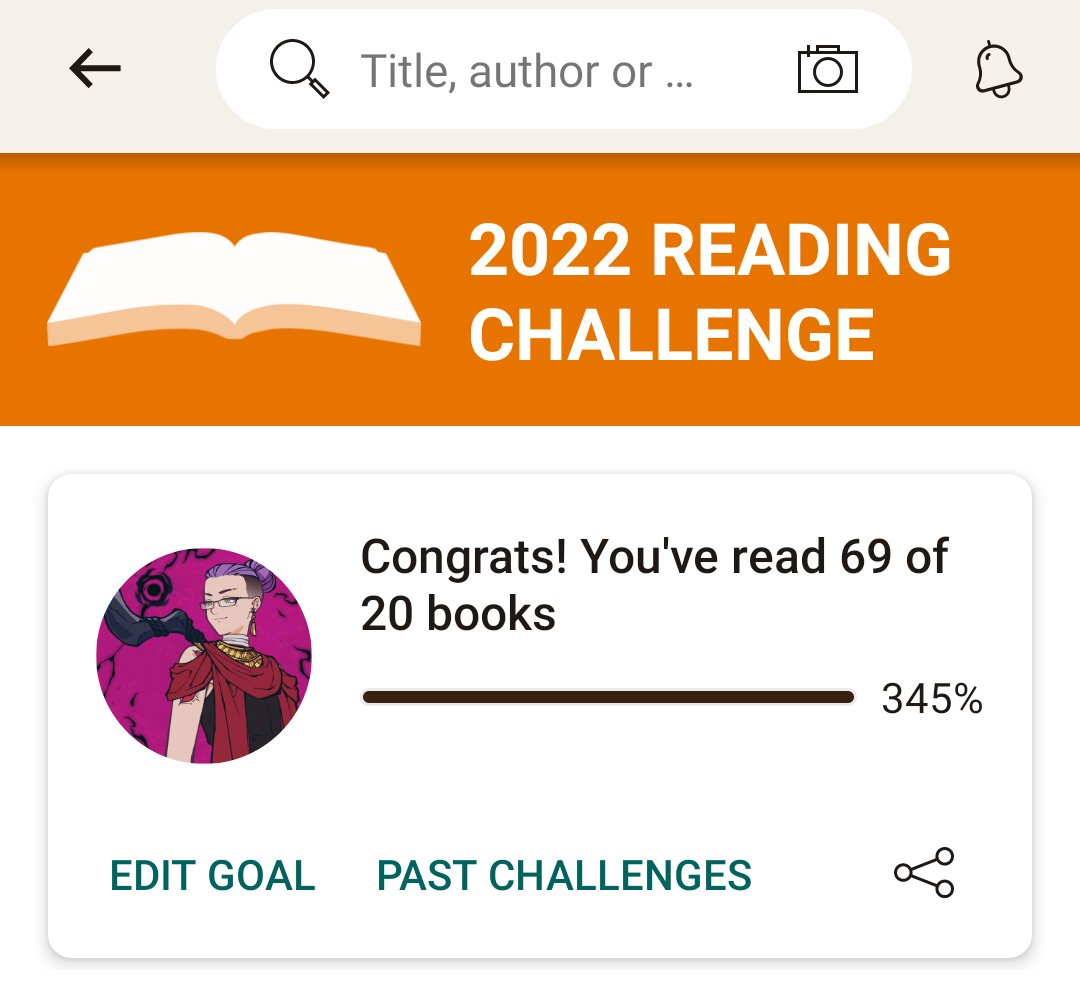 UffDawn's tweet photo. Me looking at the number of books I've read and logged on Goodreads this year: NICE.
(also, plz keep in mind this also includes comic/manga--I certainly don't have time for one traditional book a week anymore! 😂)
#book #books #reading #goodreads #goodreadschallenge #nice https://t.co/1I5hrDp8wF