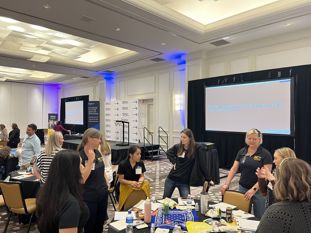 MWendelBCISD's tweet photo. Thank you @franklincovey and Molly Garcia for “Growing Leadership in every single person in our community!” What a great session on learning behaviors of High Trust! 
#WeLeadTx @TEPSAtalk https://t.co/SRlnXKj9zx