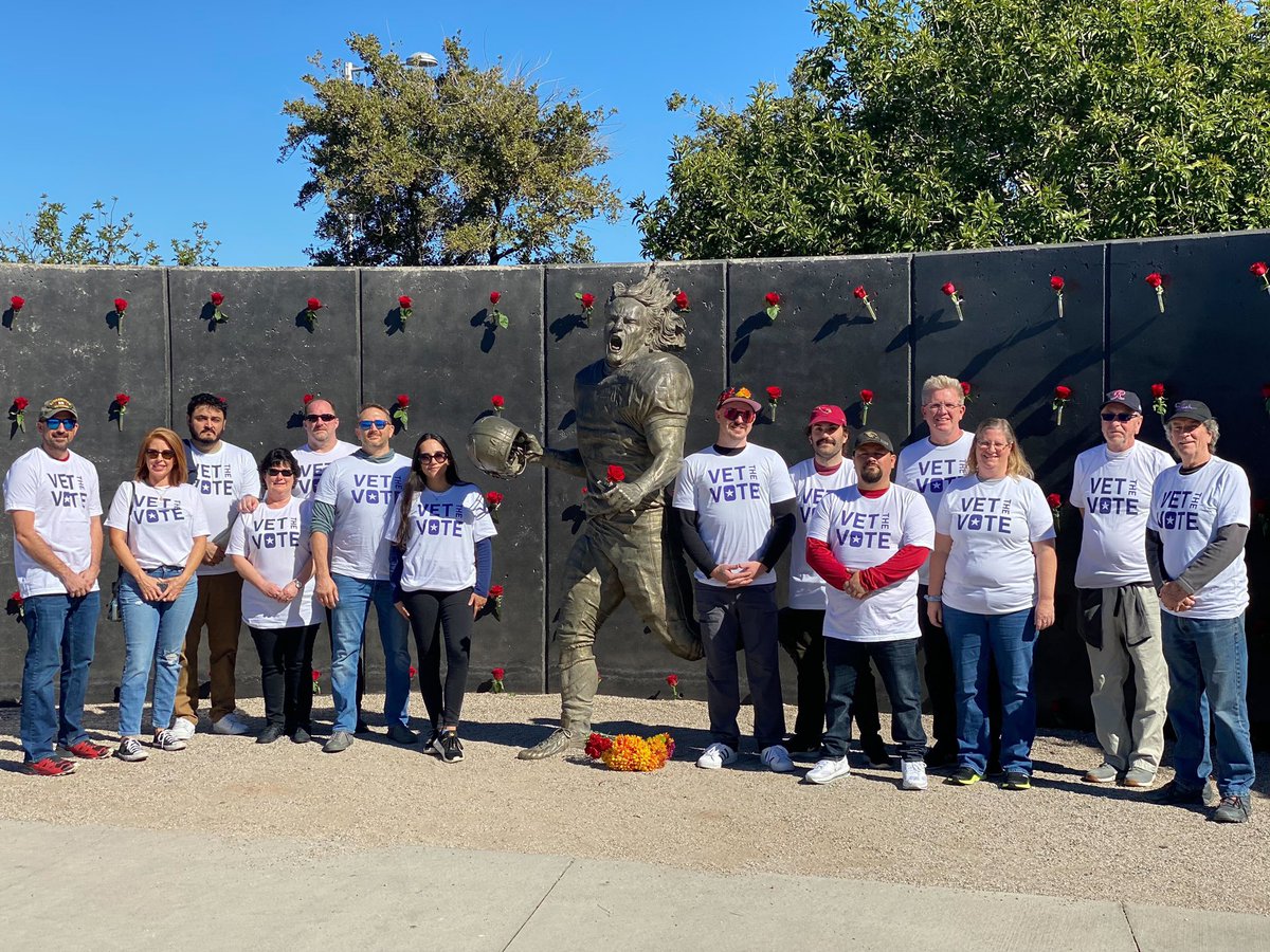 A big thank you to the <a href="/AZCardinals/">Arizona Cardinals</a> for hosting us at your #SaluteToService game!